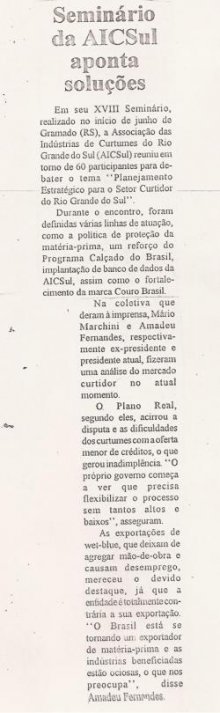 Jornal Conexão Industrial, julho de 1995