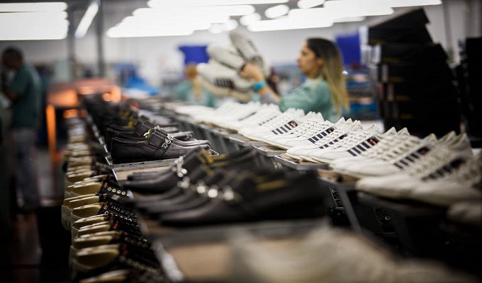 Recuperação na produção mundial de calçados